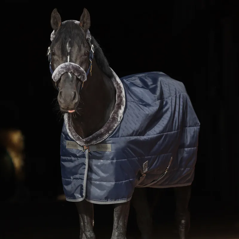 Bucas Show-Line 150g Stable Rug - Navy/Grey