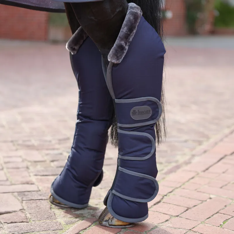 Bucas Show-Line Travel Boots - Navy/Grey-1