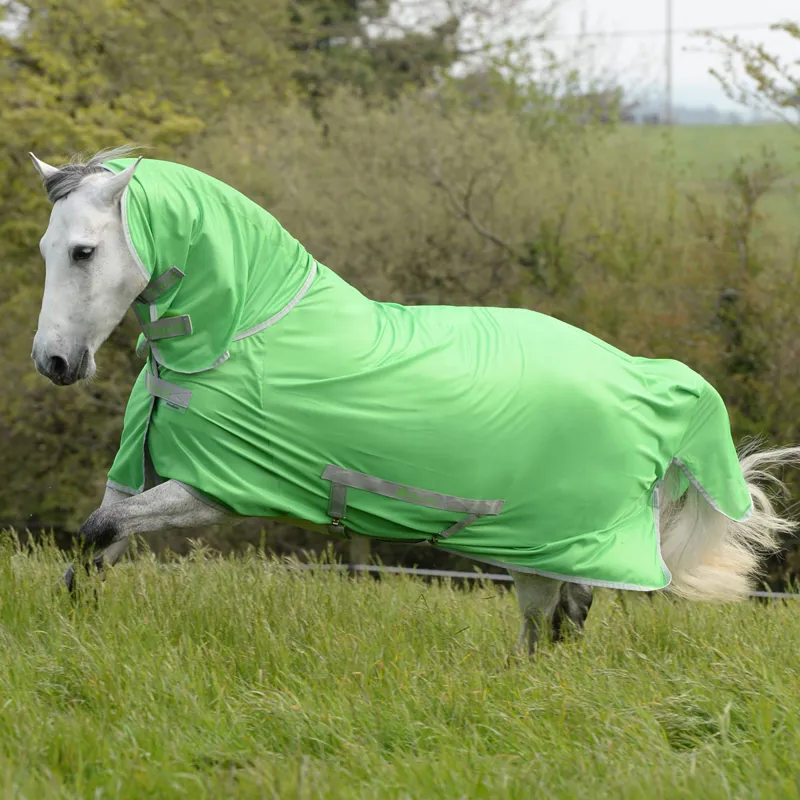 Bucas Freedom Combo Neck Fly Rug Classic Green