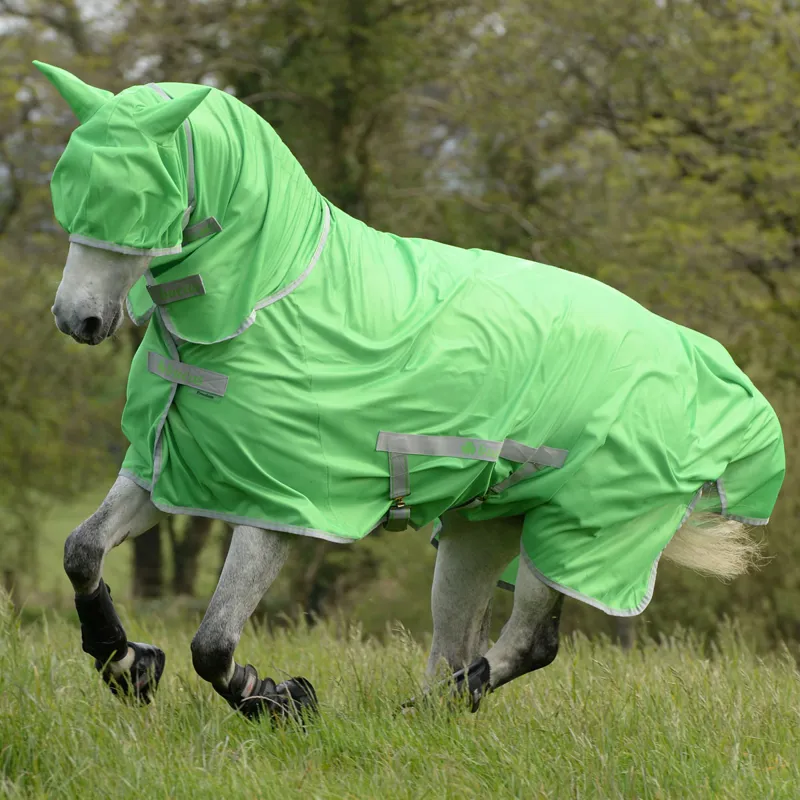 Bucas Freedom Fly Mask Classic Green