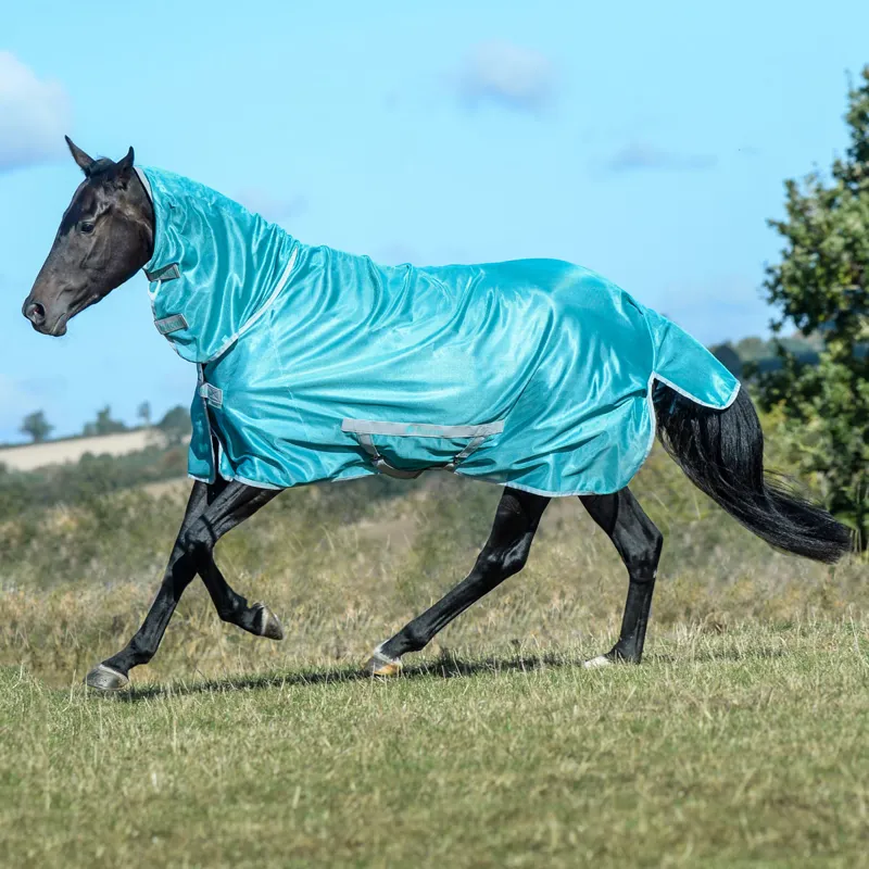 Bucas Freedom Combo Neck Fly Rug Lagoon