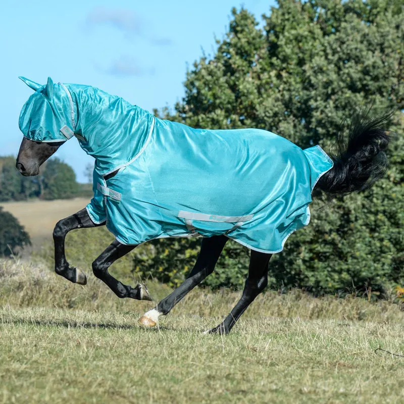 Bucas Freedom Combo Neck Fly Rug Lagoon