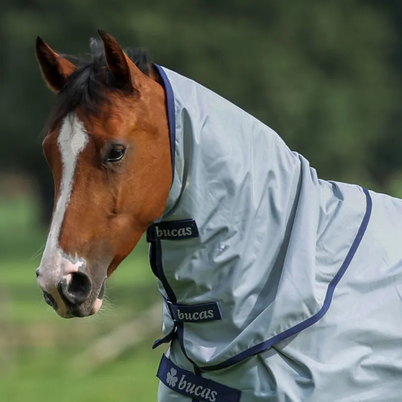 Bucas Power Combi 0g Turnout Neck Cover - Silver