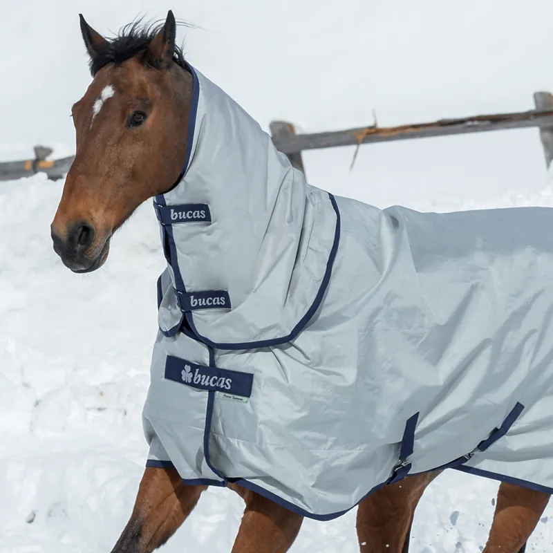 Bucas Power Combi 0g Turnout Neck Cover - Silver-1