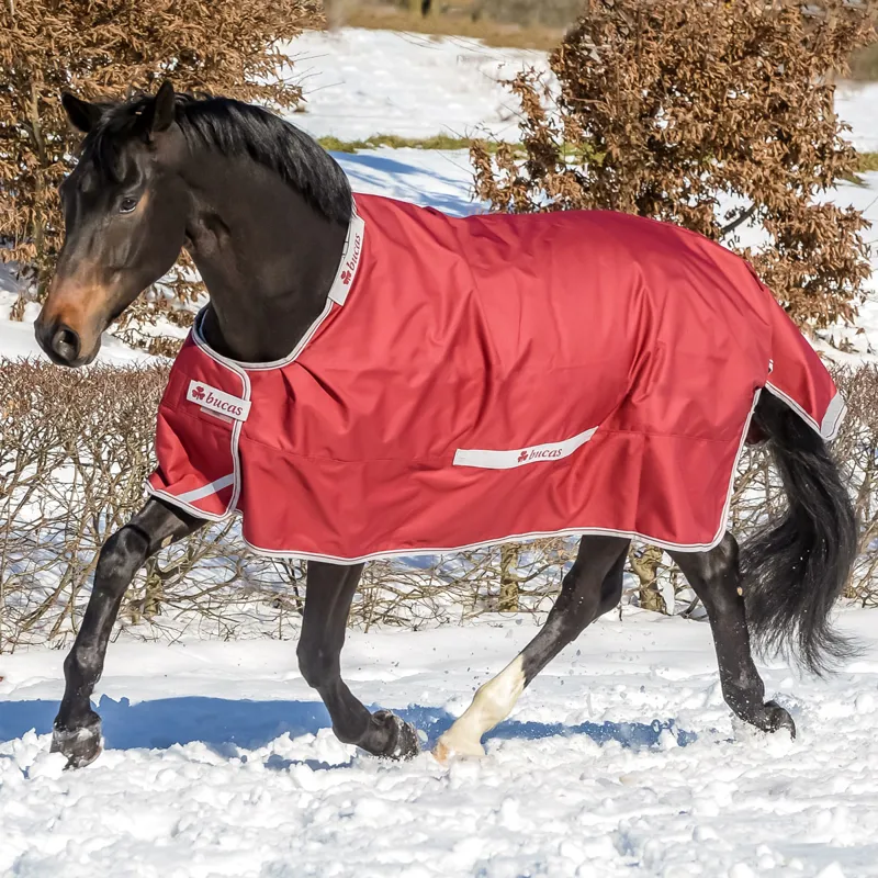 Bucas Select Lightweight Turnout Rug Ruby