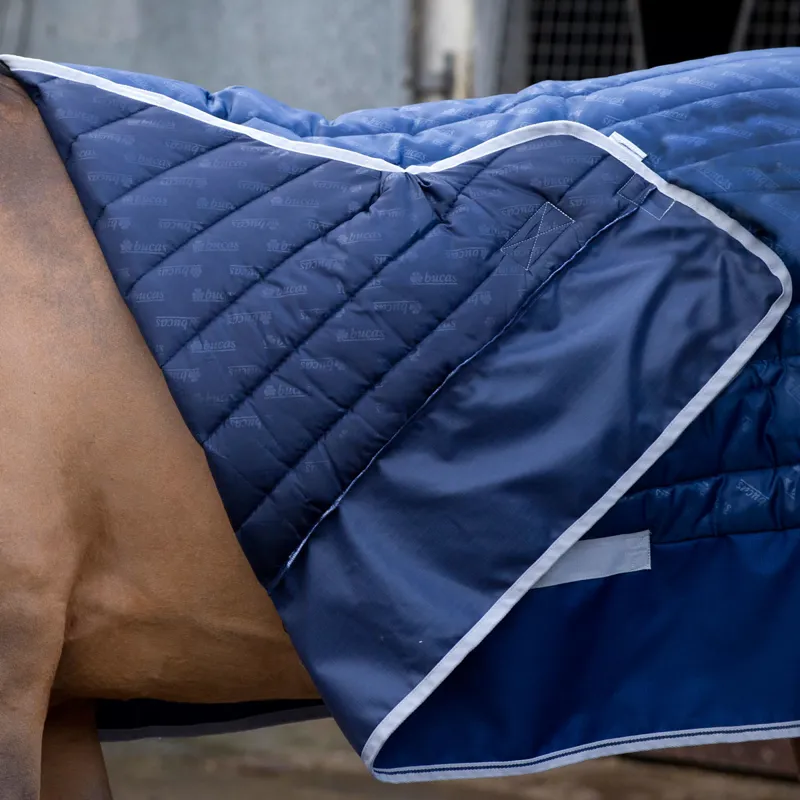 Bucas Select 150g Stable Rug With SilkFeel lining Navy Redpost