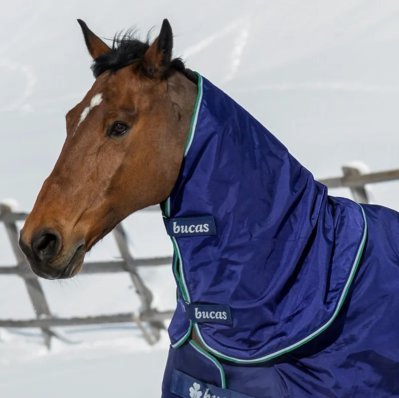 Bucas Smartex Combi 0g Turnout Neck Cover - Blue