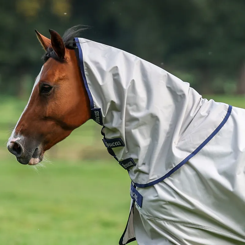 Bucas Sun Shower Combi 0g Turnout Neck Cover - Silver