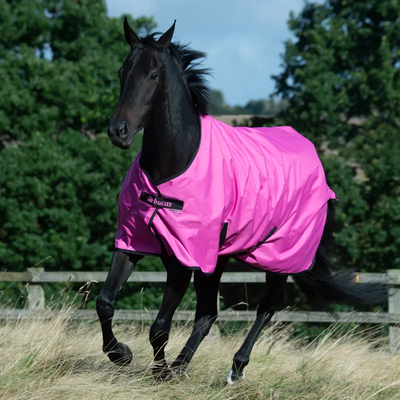 Bucas Freedom 0g Standard Neck Turnout Rug Spicy Pink