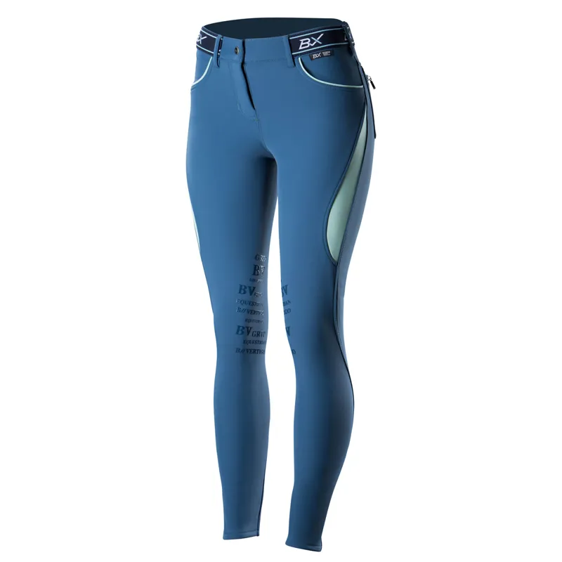 B Vertigo Xandra BVX Knee Grip Ladies Winter Breeches - Midnight Blue