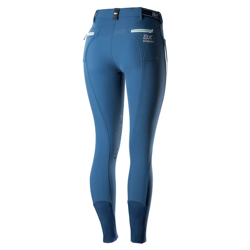 B Vertigo Xandra BVX Knee Grip Ladies Winter Breeches - Midnight Blue-1