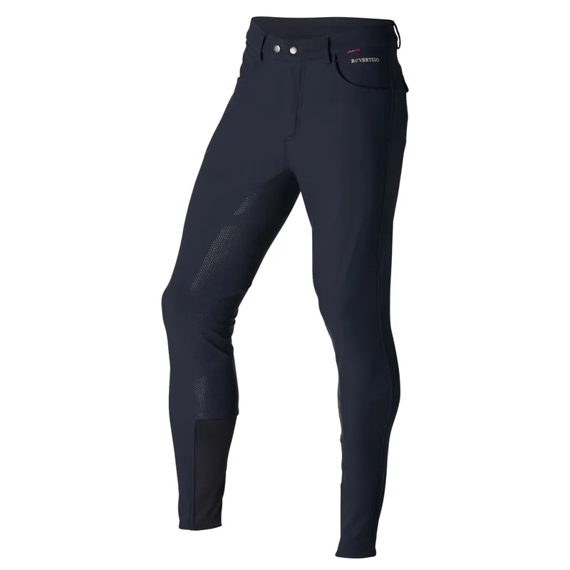 B Vertigo Damien Thermo Full Grip Mens Breeches - Dark Navy