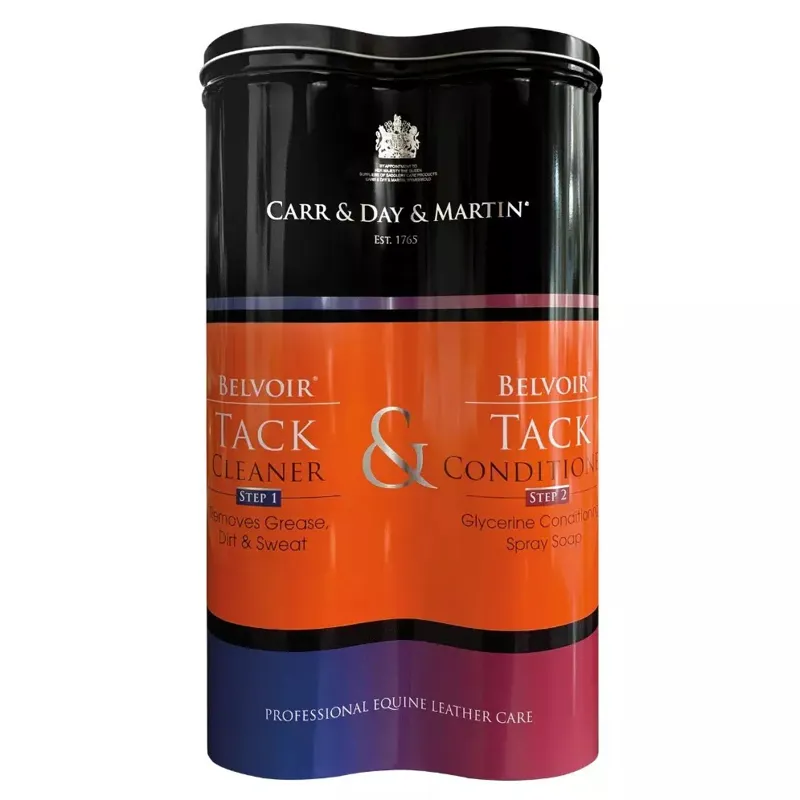 Carr and Day and Martin Belvoir Leather Care Duo Tin Set
