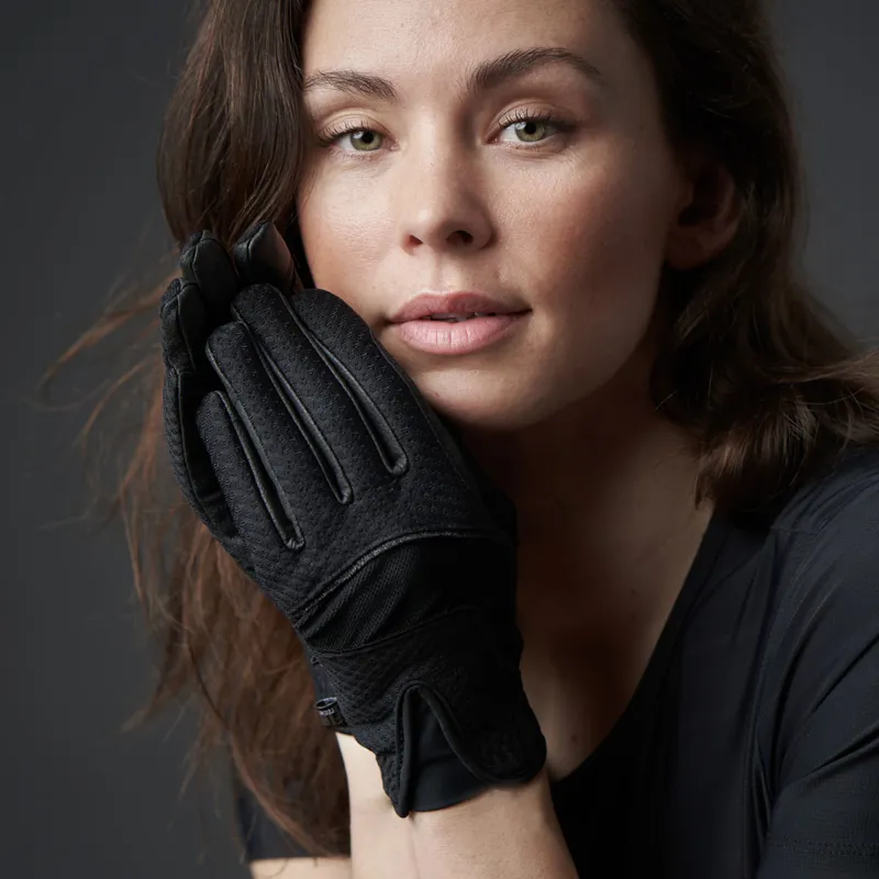 Catago FIR-Tech Ness Ladies Riding Gloves - Black-1