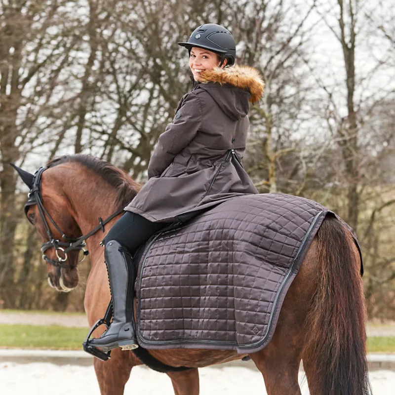 Catago Amy Waterproof Ladies Parka Jacket - After Dark-6