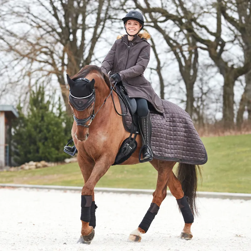 Catago Amy Waterproof Ladies Parka Jacket - After Dark-7