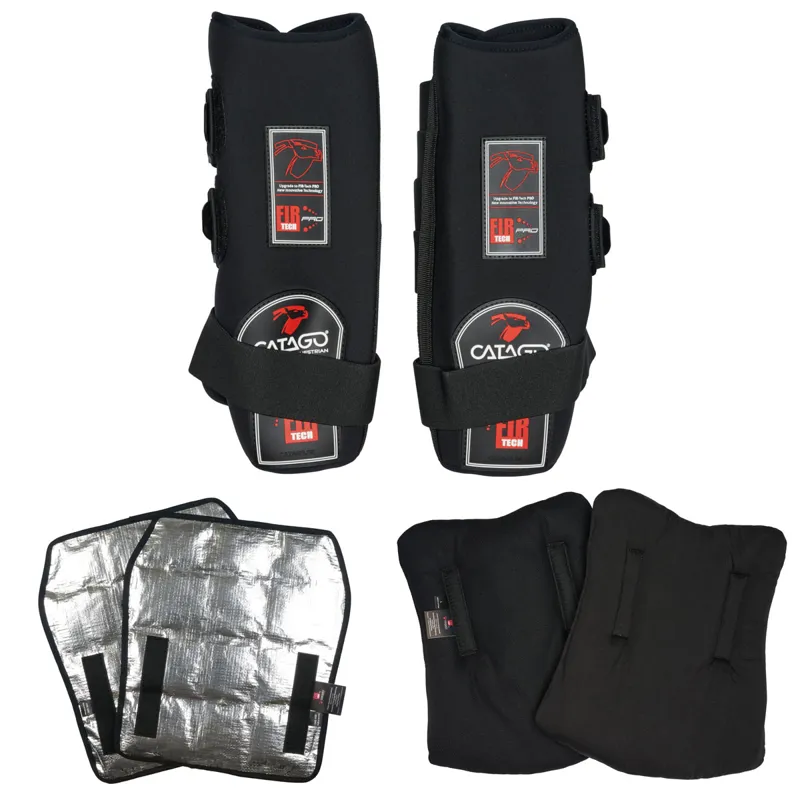 Catago FIR-Tech Stable Boots Bundle with Cooling Inserts