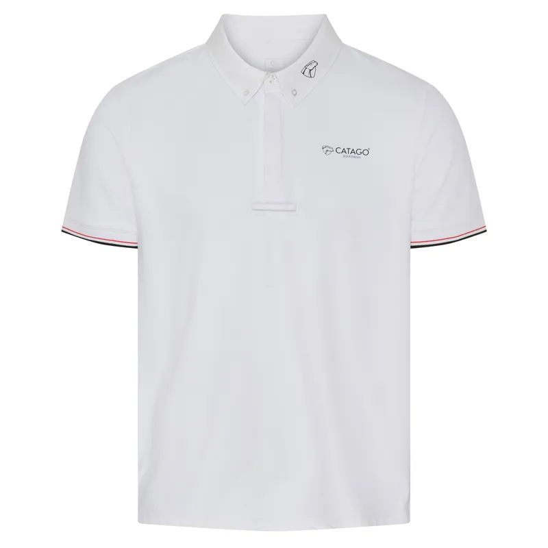Catago Nevin Mens Show Shirt - White-1