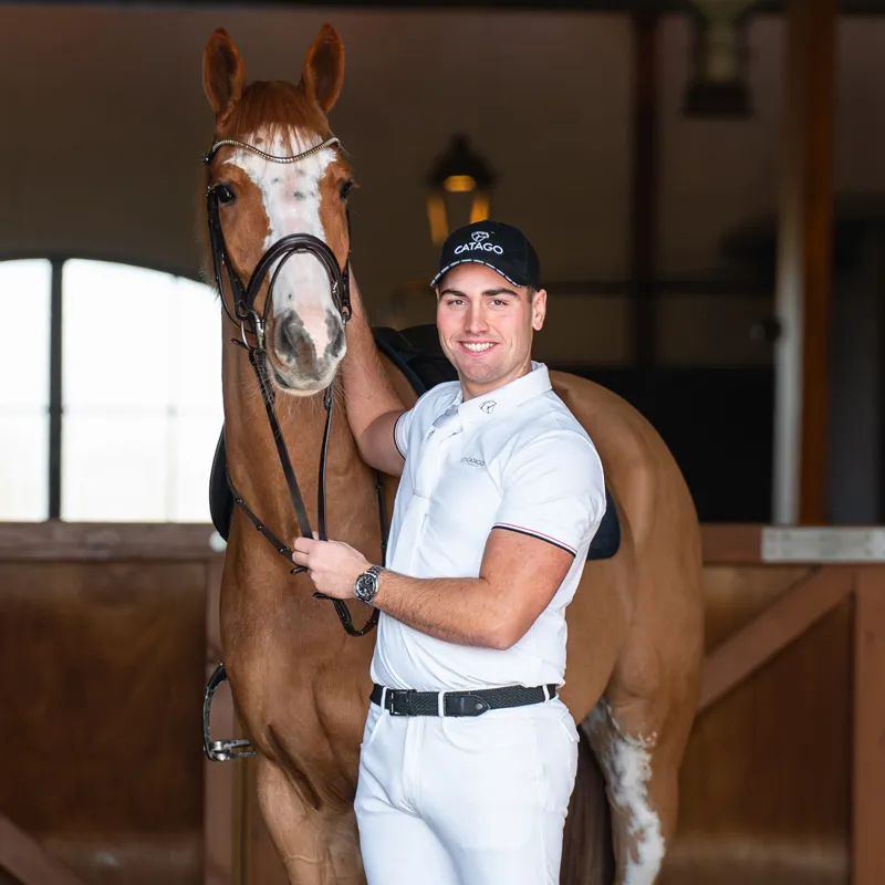 Catago Nevin Mens Show Shirt - White-3