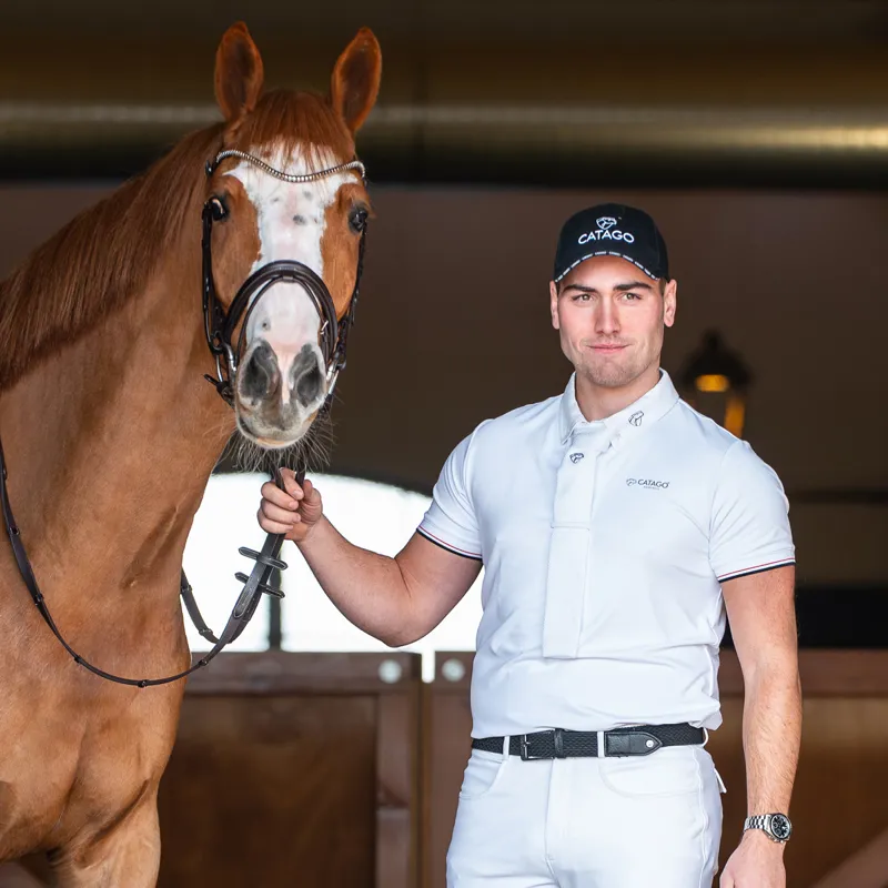 Catago Nime Mens Competition Tie - White-2