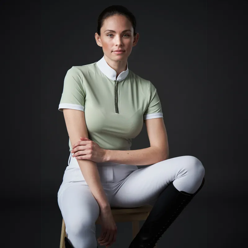 Catago Nice Ladies Competition Shirt - Faded Forest-2