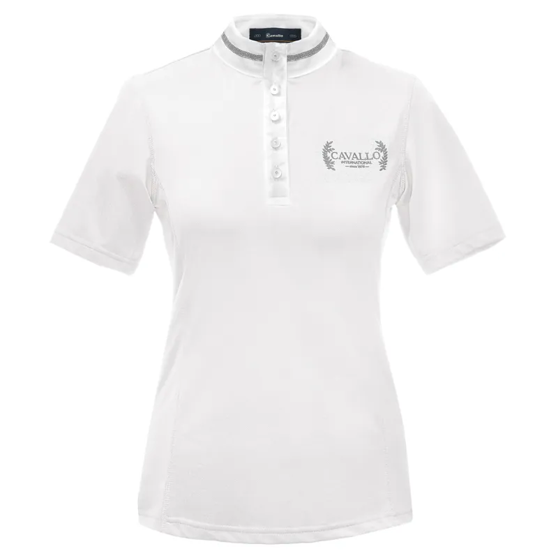 Cavallo Madlen Ladies Competition Shirt - White