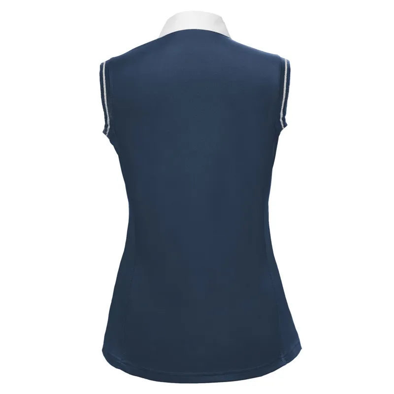 Cavallo Malea Sleeveless Ladies Competition Shirt - Dark Blue-1