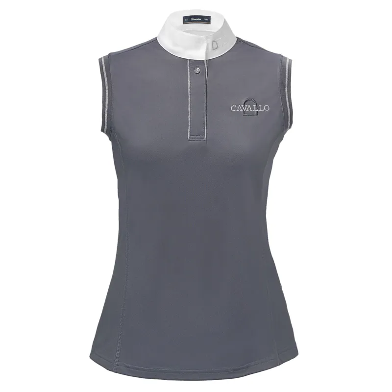 Cavallo Malea Sleeveless Ladies Competition Shirt - Twilight
