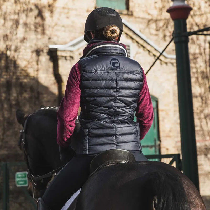 Cavallo Oyx Ladies Gilet - Dark Blue - Redpost Equestrian