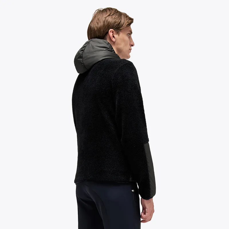 Cavalleria Toscana Academy Mens Hybrid Fleece Jacket - Black-1