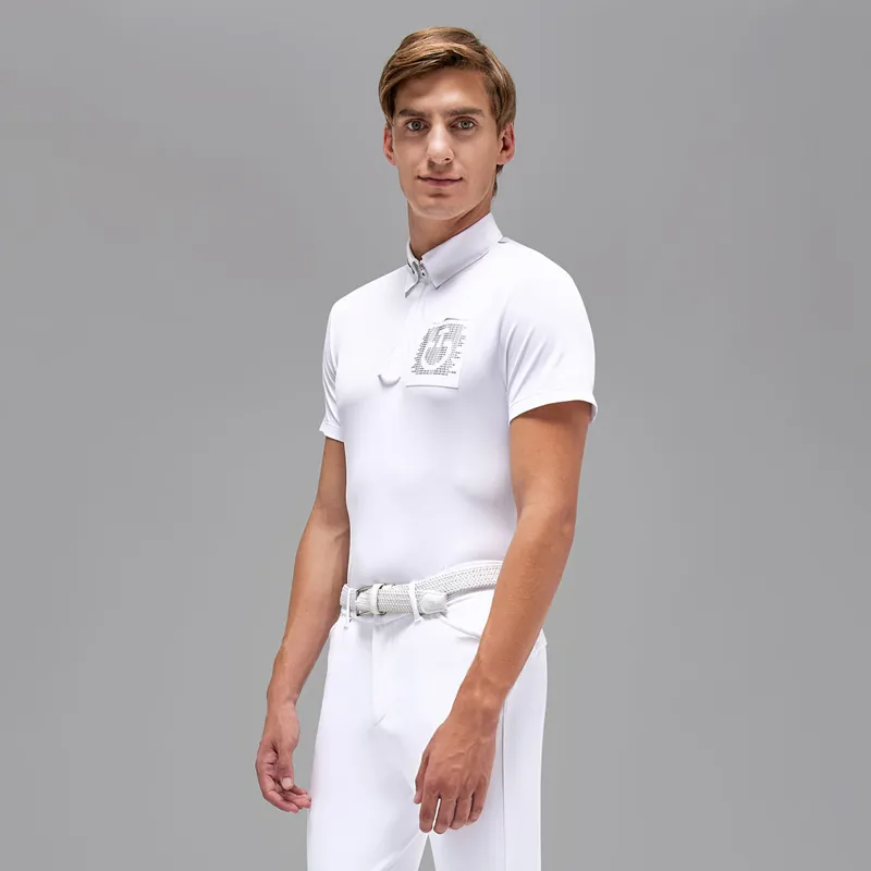 Cavalleria Toscana R-Evo Tech Mens Competition Shirt - White