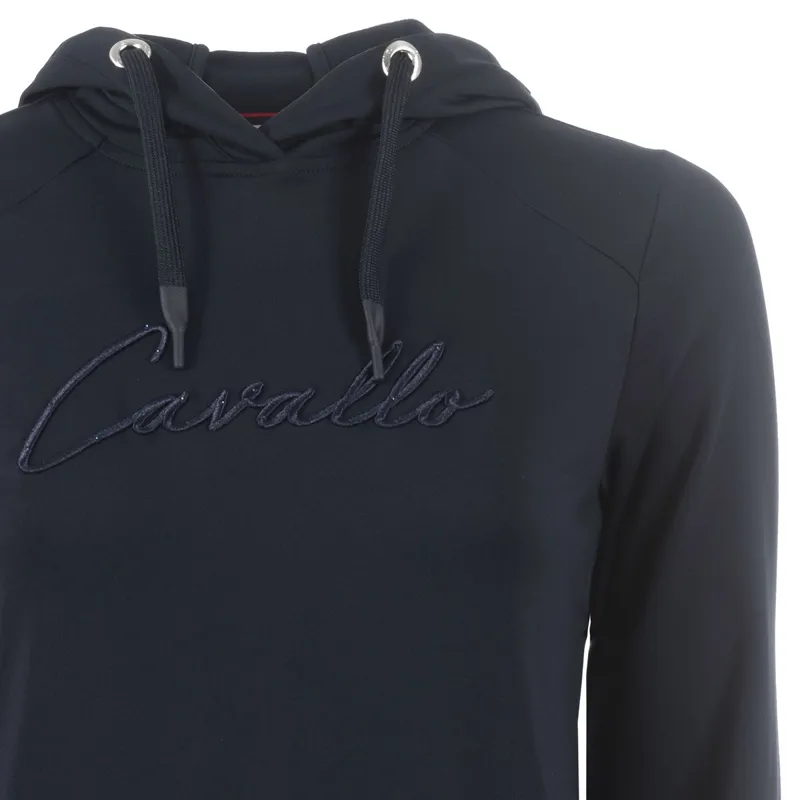 Cavallo All Year Ladies Hoodie - Dark Blue-3