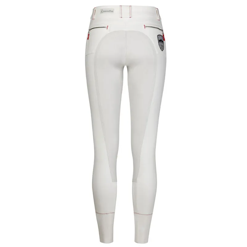 Cavallo Cadine Ladies Full Seat Breeches - White