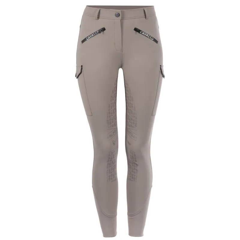 Cavallo Comina Grip Mobile Full Seat Ladies Competition Breeches - Sand