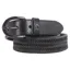 Cavallo Tarek Unisex Plaited Belt - Black