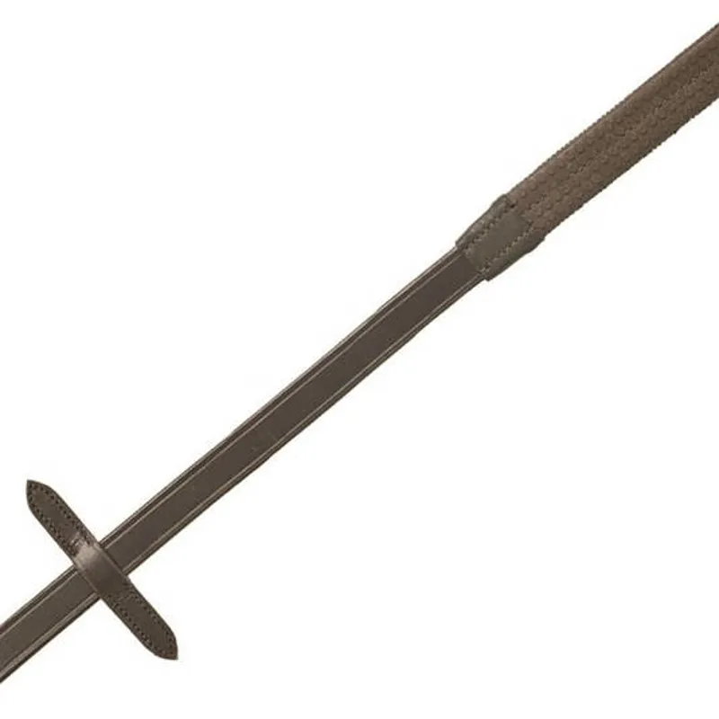 Cottage Craft Rubber Reins - Brown