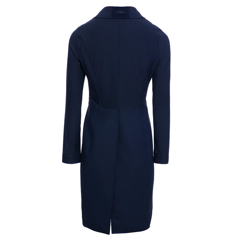 AA Platinum Motion Lite Ladies Shadbelly Dressage Coat - Navy-1