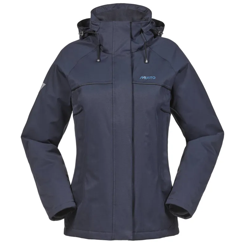 Musto Canter BR1 Ladies Waterproof Jacket True Navy Redpost Equestrian