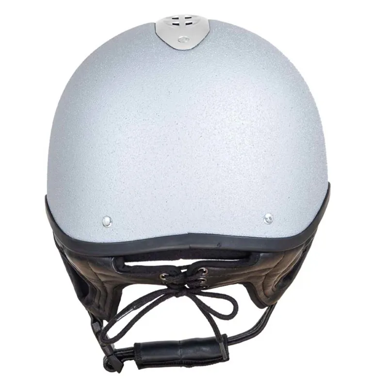 Champion Vent-Air Deluxe Skull Riding Helmet - Silver-3