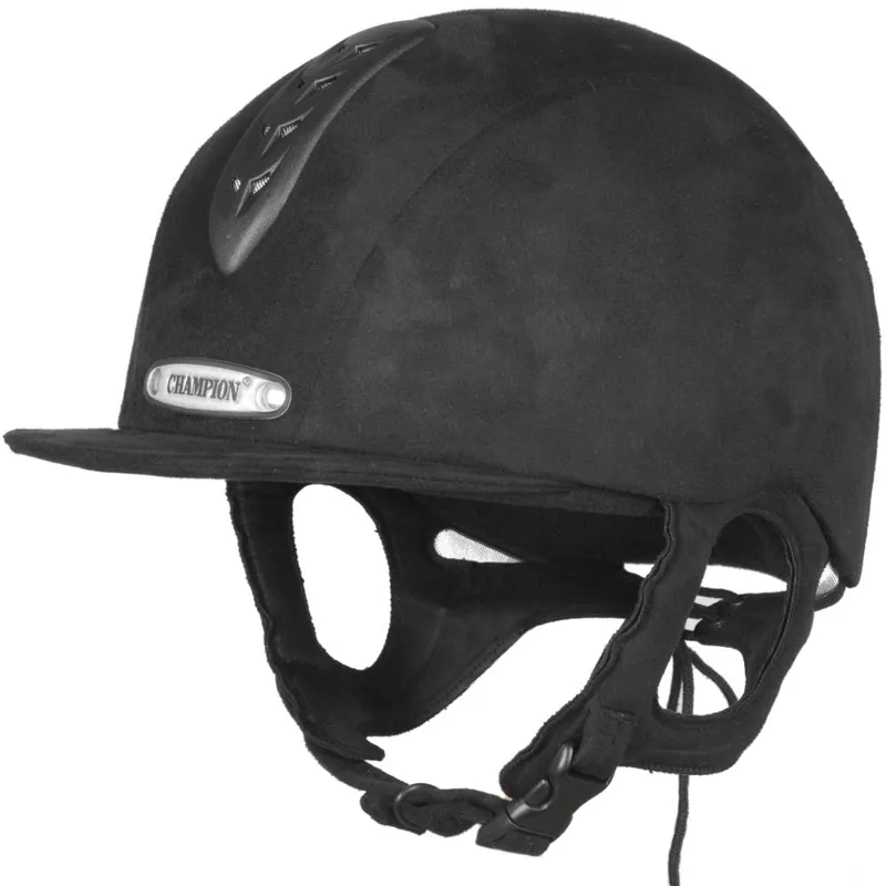 Champion XAir Junior Plus Riding Hat Black