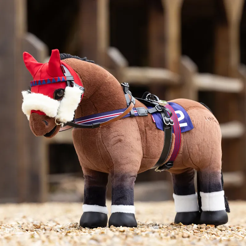 LeMieux Mini Toy Pony - Chancer the Racehorse-1