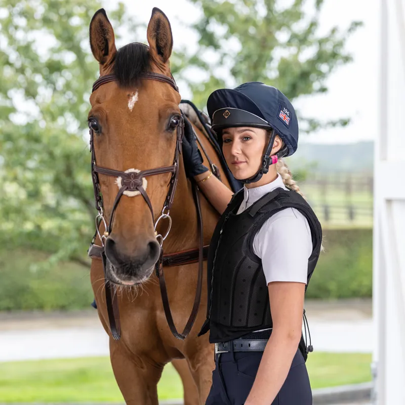 Charles Owen Kontor Adults Body Protector - Black-8