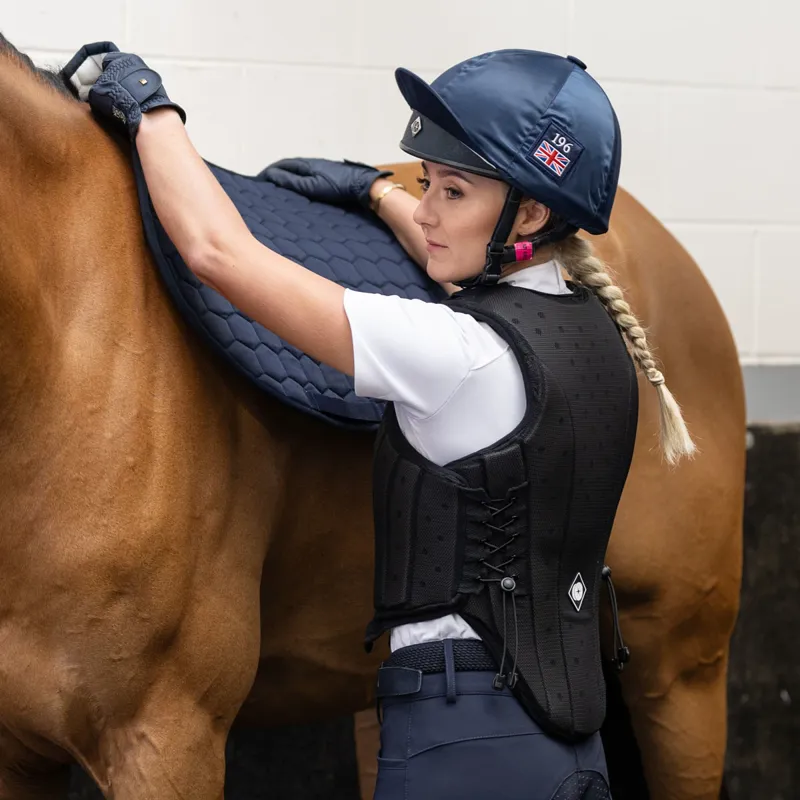 Charles Owen Kontor Adults Body Protector - Black-11