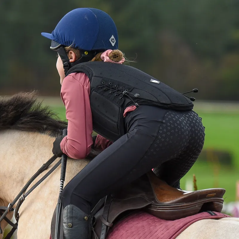 Charles Owen Kontor Junior Body Protector - Black-8