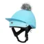 Charles Owen Harlow JS1 Pro Riding Skull Hat - Pastel Blue