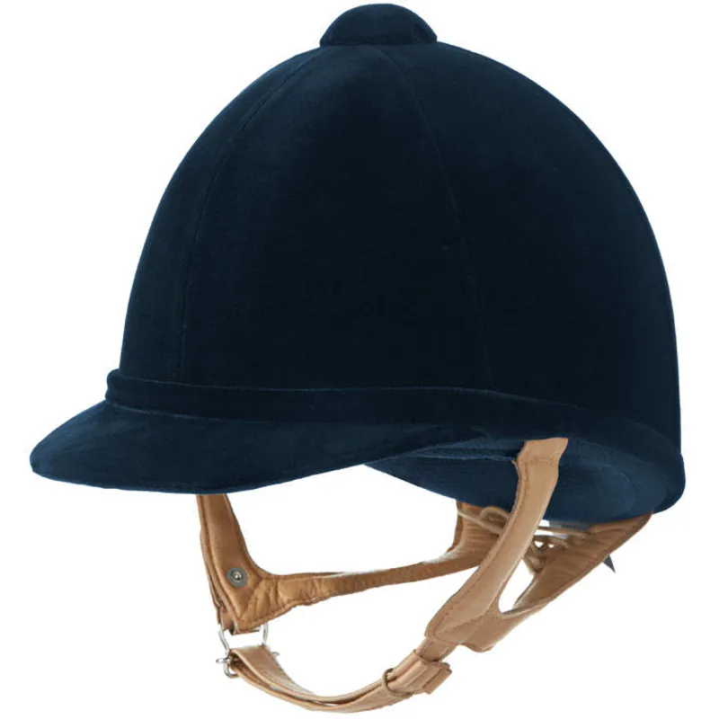 Charles Owen H2000 Riding Hat - Navy