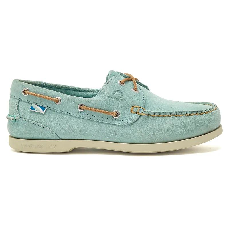 Chatham Pippa II G2 Repello Ladies Boat Shoes - Pale Jade-1