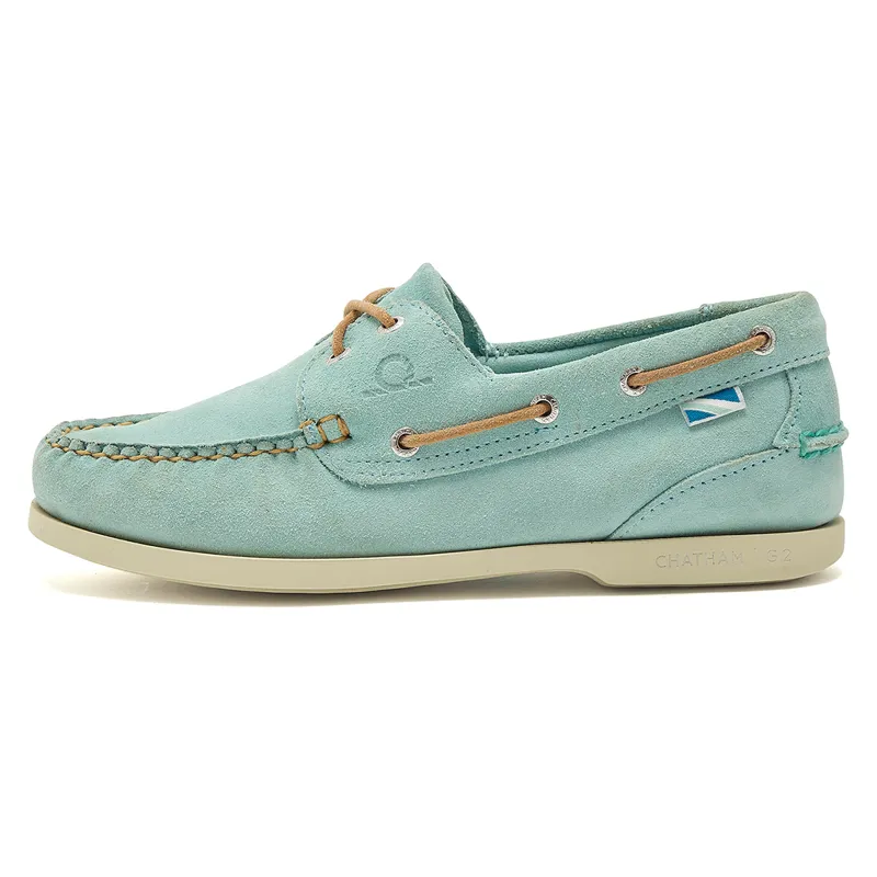 Chatham Pippa II G2 Repello Ladies Boat Shoes - Pale Jade-3
