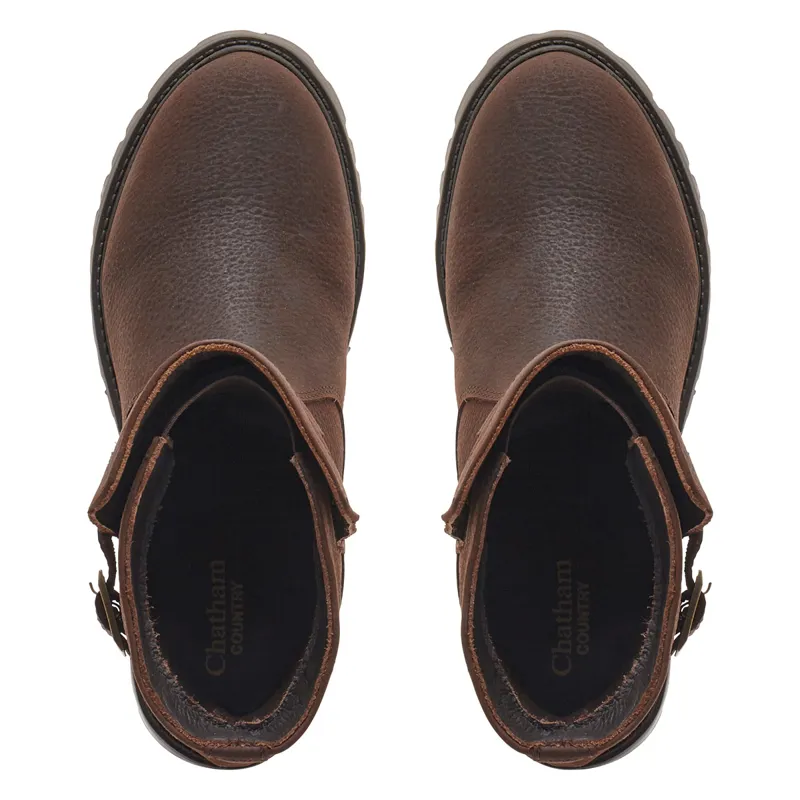 Chatham Ripon Ladies Waterproof Ankle Boots - Dark Brown-3