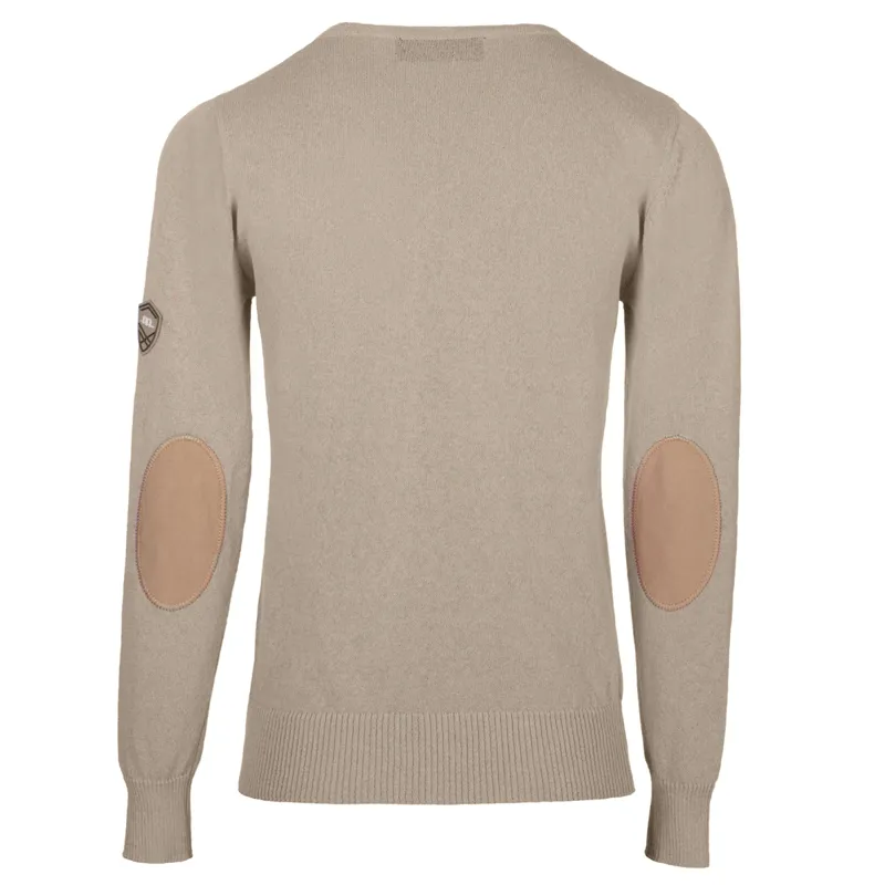 AA Platinum Casual V-Neck Sweater - Straw-1